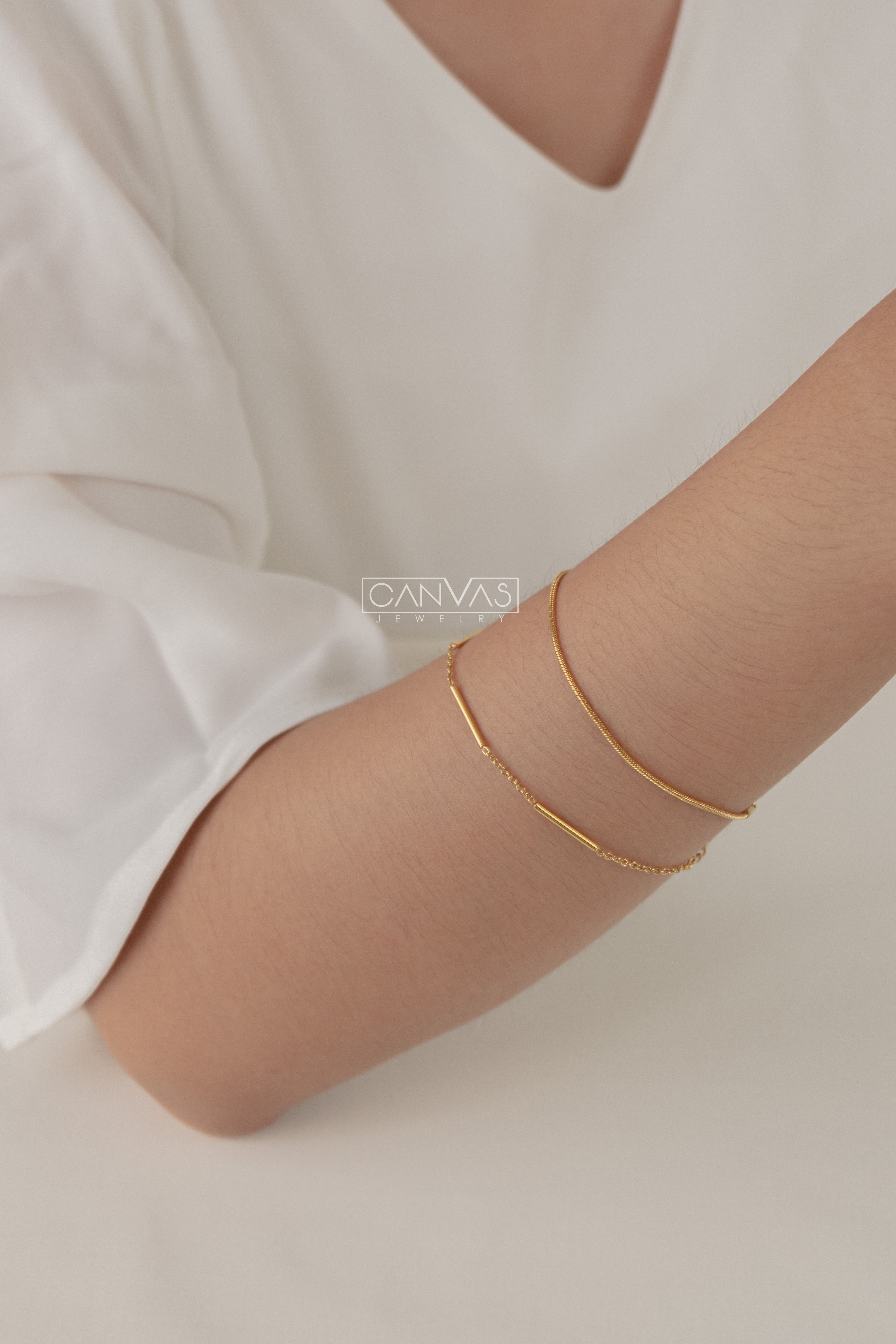 Canvas | Daisy Pearl Bracelet