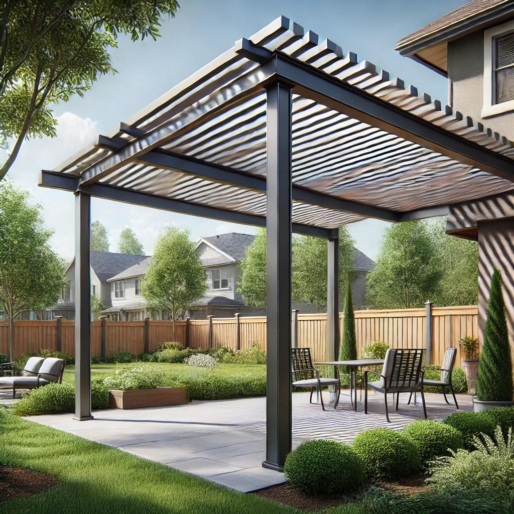 Photo of a pergola for the backyard 