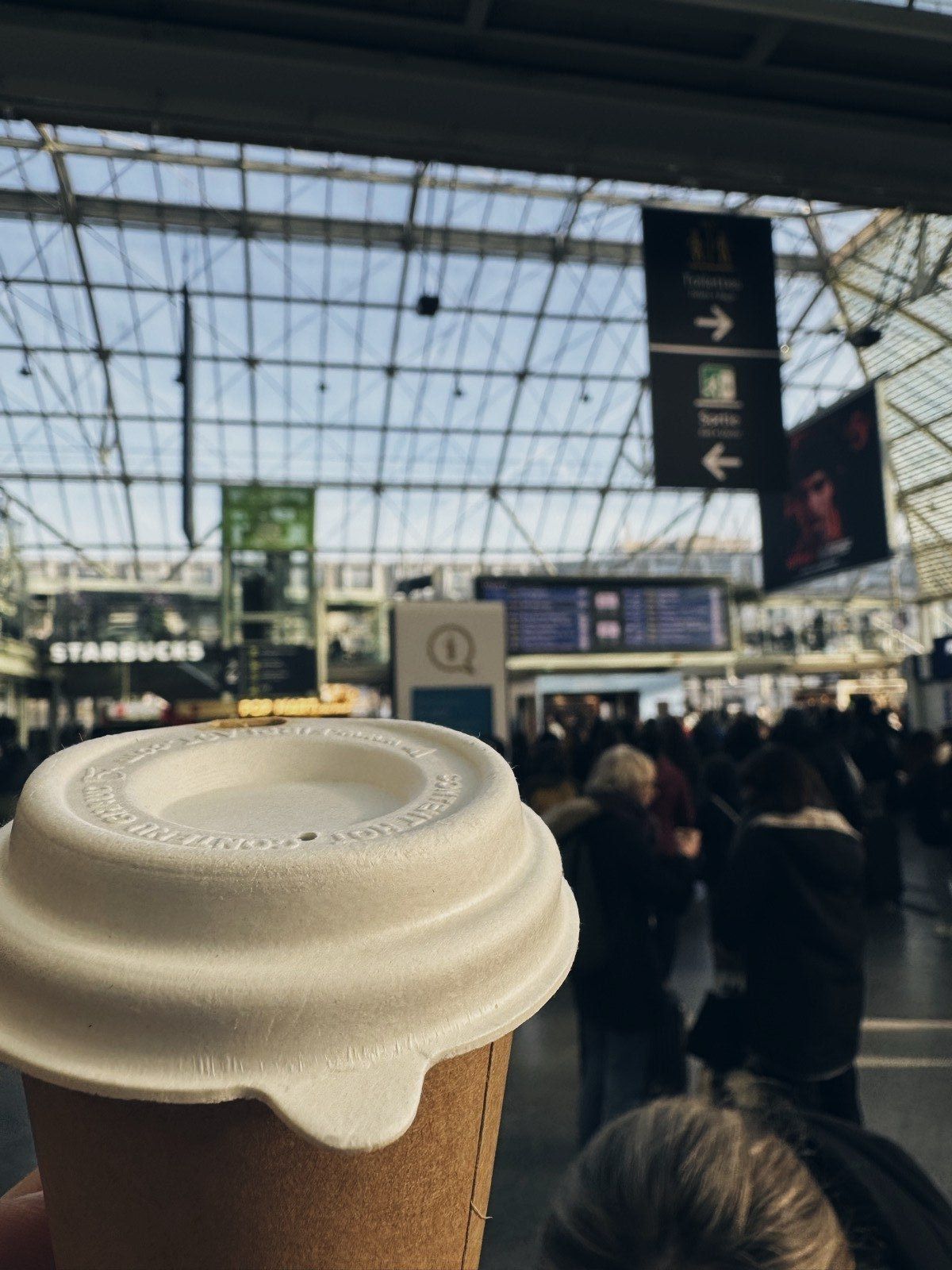 Train station in Paris
