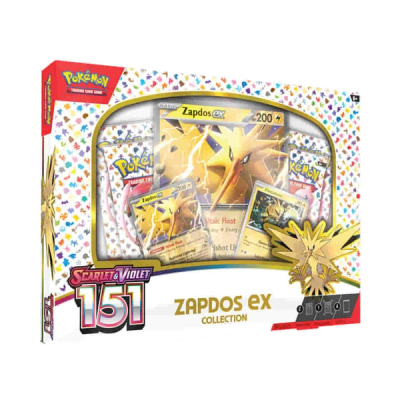 קולקשן בוקס - 151 (Zapdos ex) - תמונה להמחשה