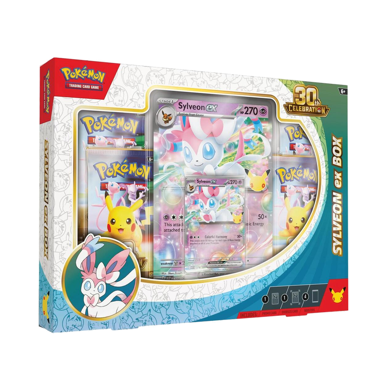 ex בוקס - 30th Celebration (Sylveon ex) - תמונה להמחשה