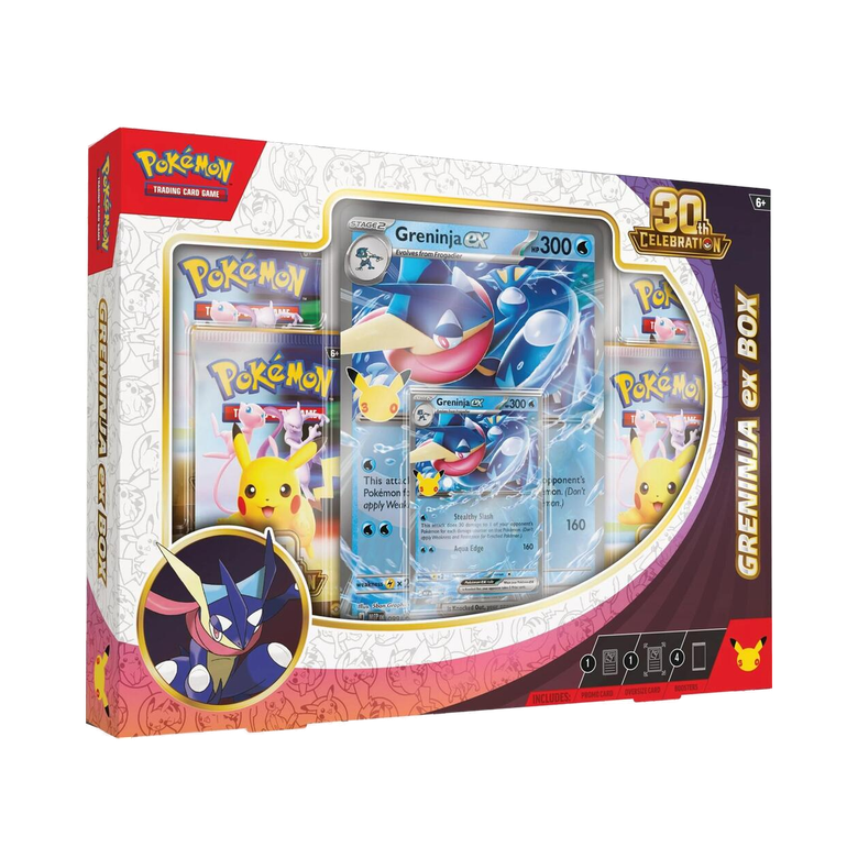 ex בוקס - 30th Celebration (Greninja ex) - תמונה להמחשה