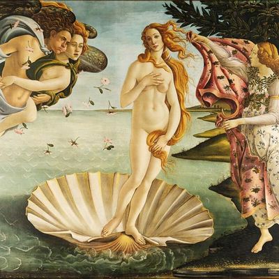 La naissance de Vénus et Auraé