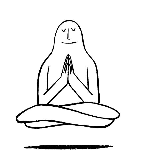 La méditation et le sourire intérieur