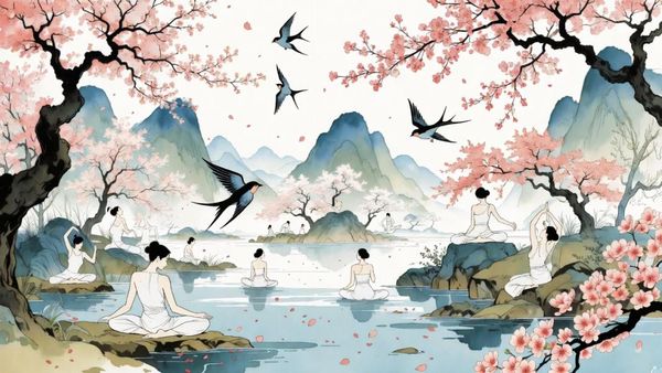 Le printemps en Chine