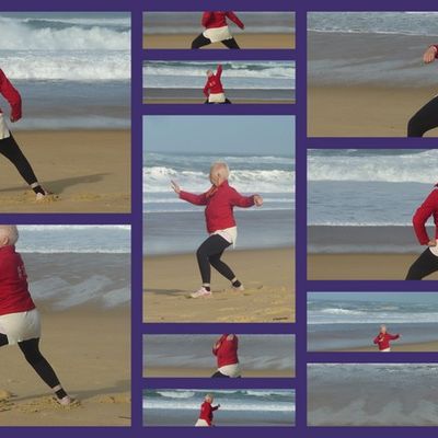TAIJI SUR LA PLAGE
