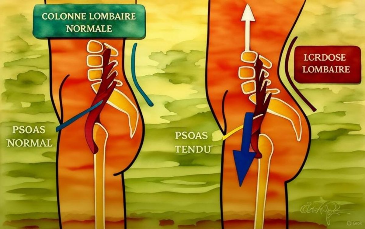 liens intimes entre le psoas et le dan tian