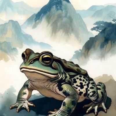 le crapaud a trois pattes