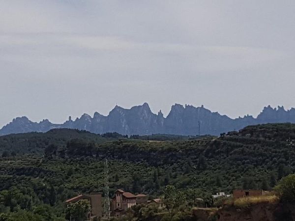 vue vers Montserrat