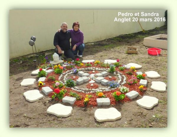 le mandala de Pedro et de Sandra