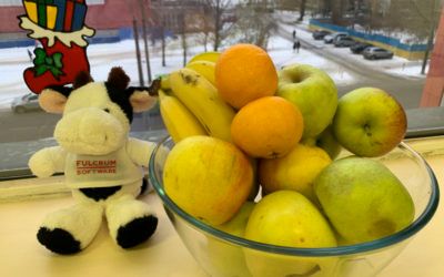 Promoting Wellness: Fresh Fruits in the Fulcrum Office