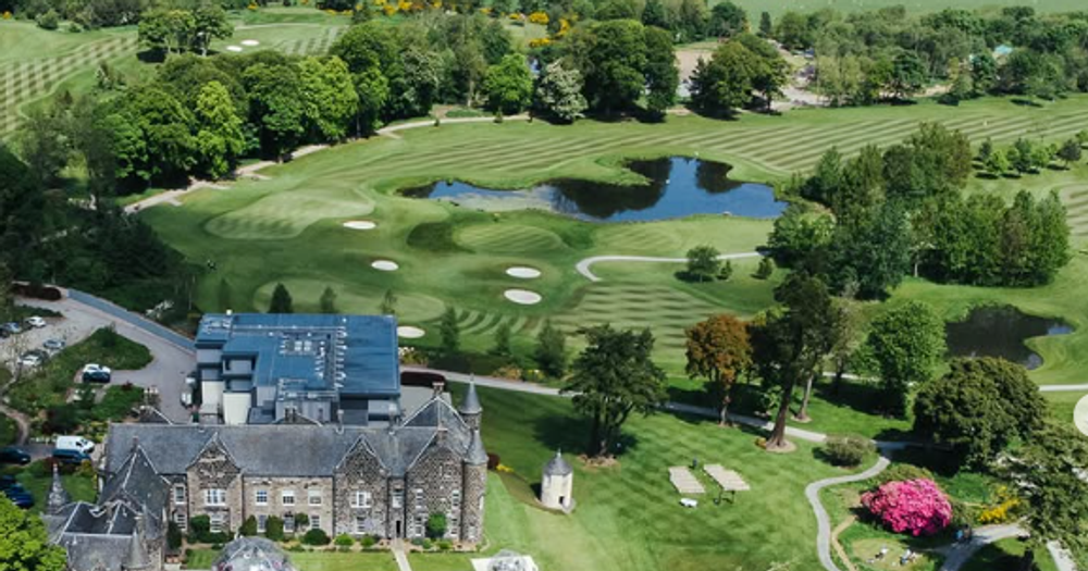 The Long & winding Road to the 7th green at The Knights Course