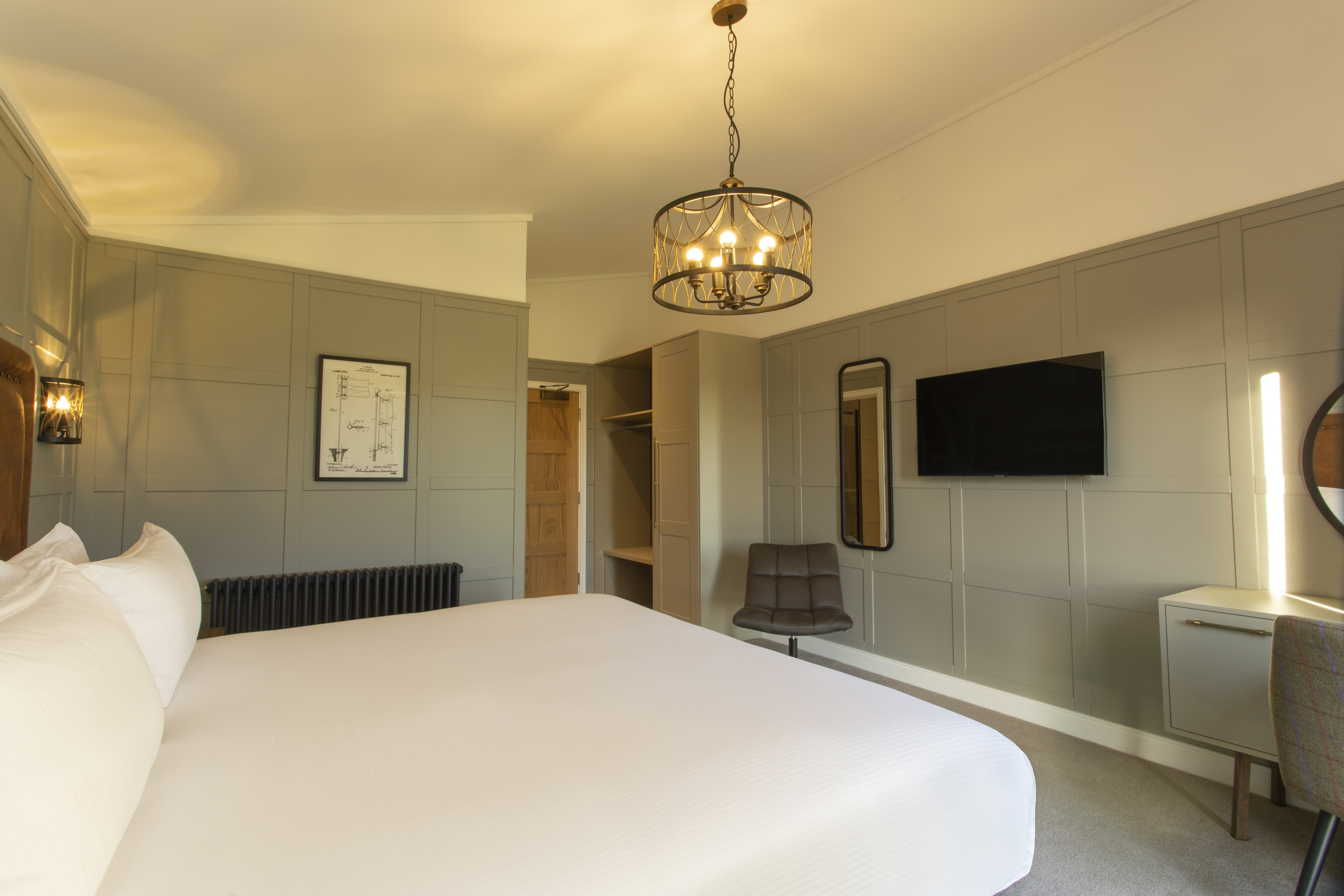 2 Bed Lodge - Bedroom - Dundonald Links