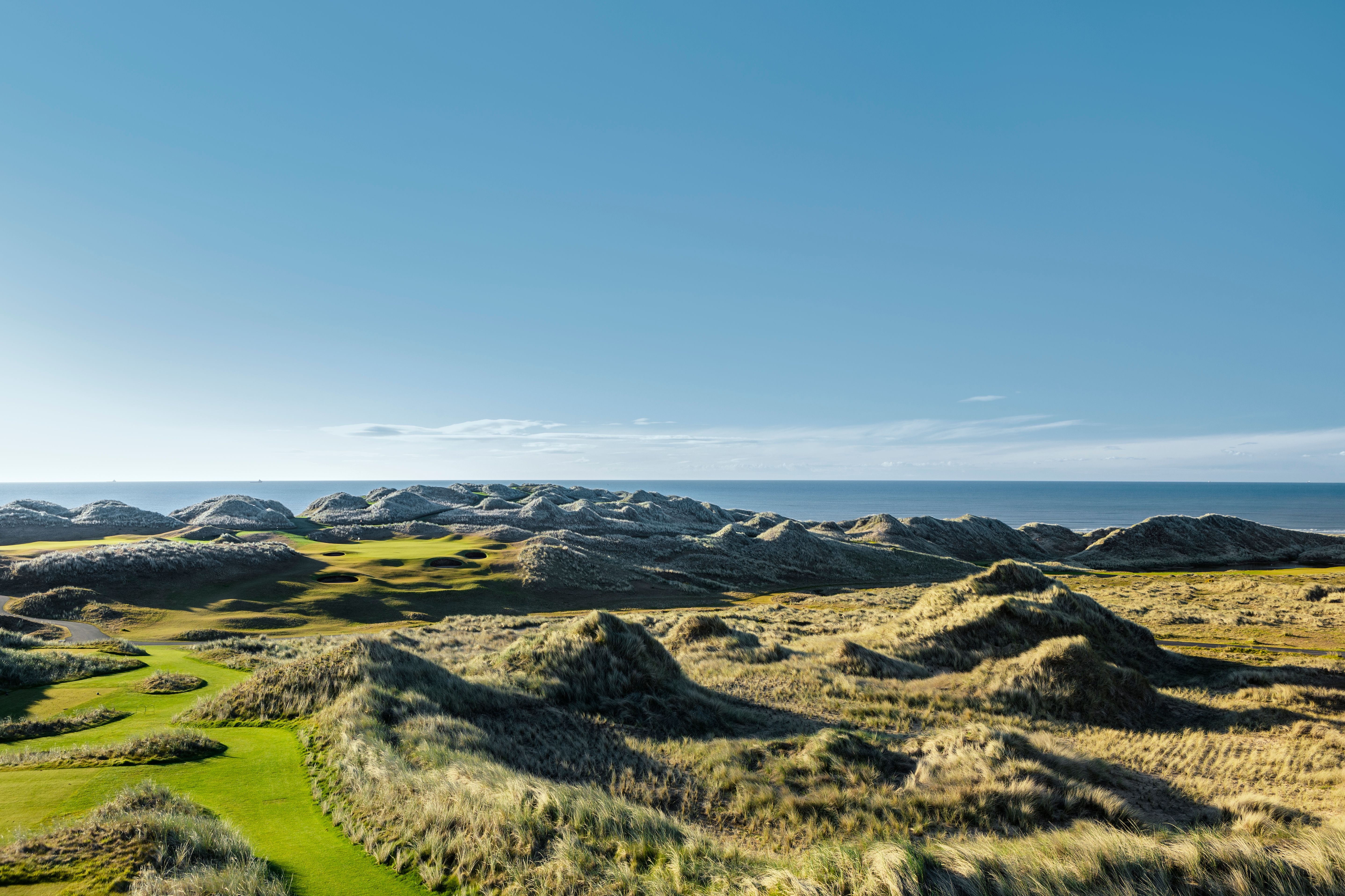 11 TIGLS, Old Course, Hole 13 Aerial, Jacob Sjöman