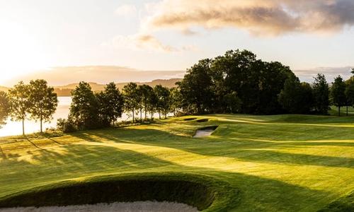 Looking over Loch Lomond