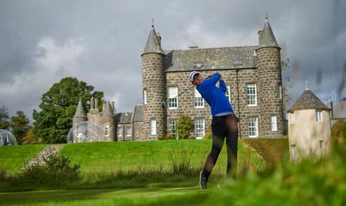 Chris Robb, domes and manor house, finish shot