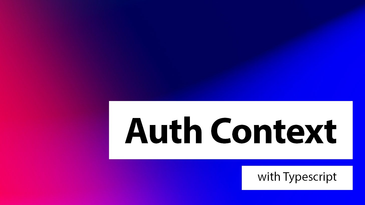 Creating A Simple Authentication Context In Your React Project: A Step ...