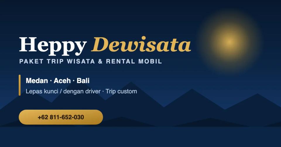 Heppy Dewisata Website