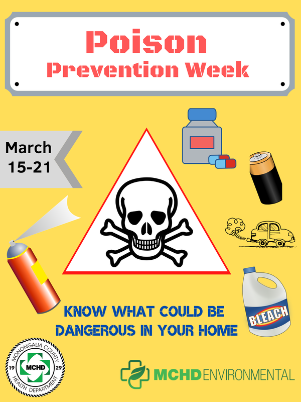 Poison Prevention Week Know what is in your home Monongalia County