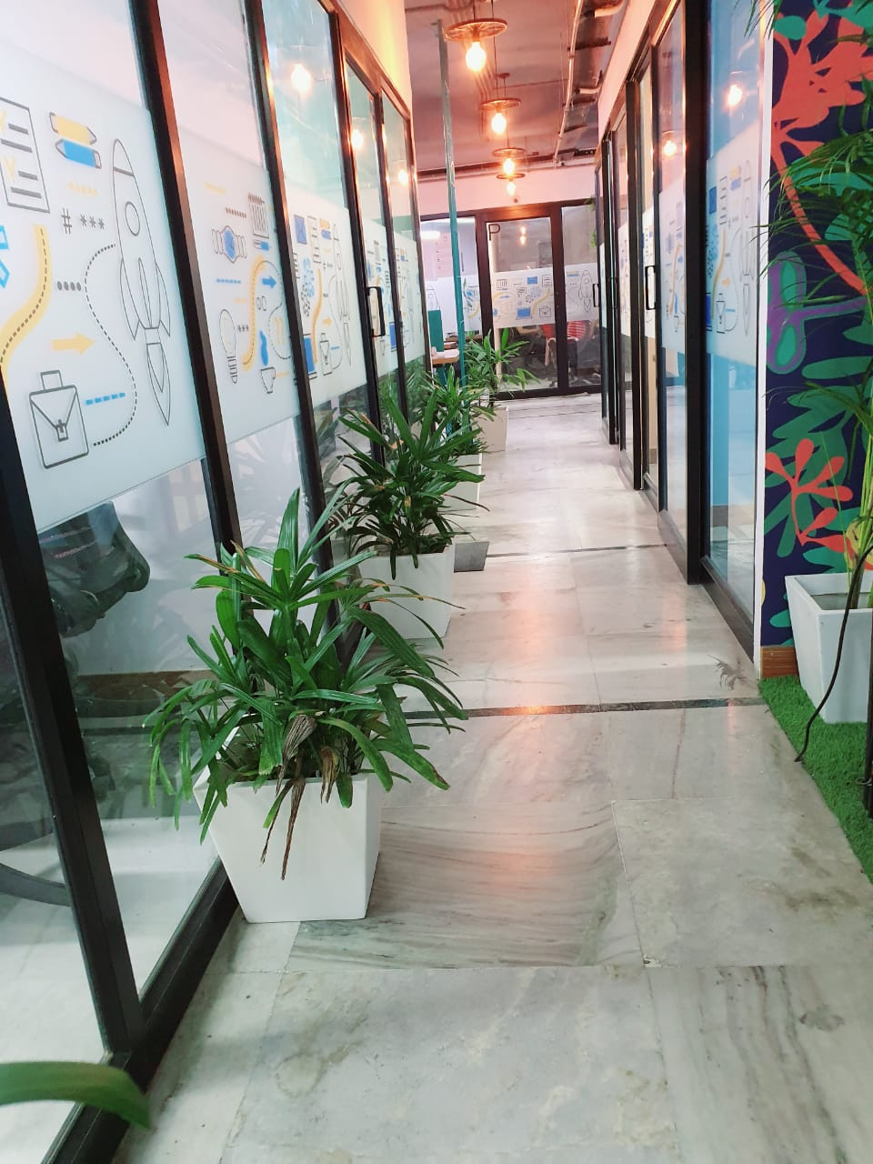 Lobby in Dwarka