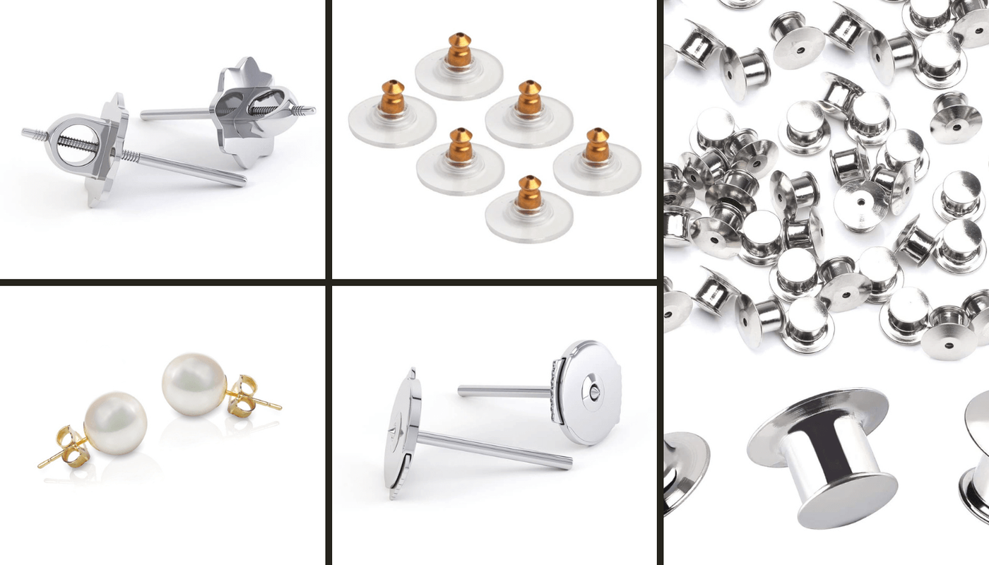 Exploring Earring Backs: Understand 24 Different Types and Their Uses