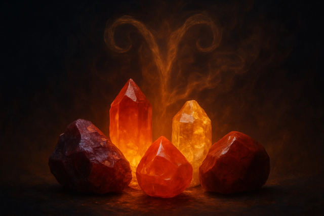 Aries Crystals, Stones & Birthstone