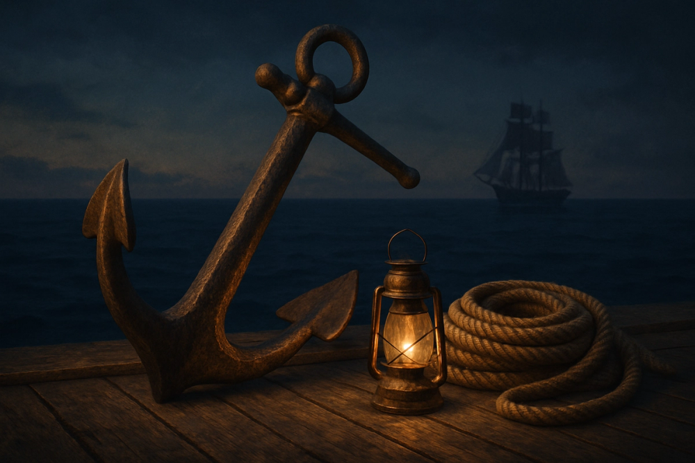 Anchor symbol in nautical and maritime tradition