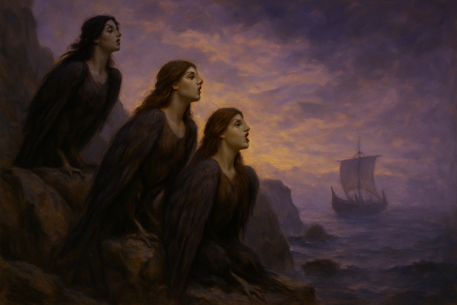 Sirens in Greek Mythology: Song, Seduction & Danger