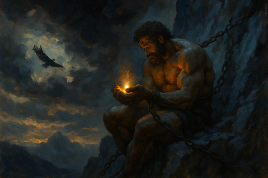 Prometheus: The Titan Who Gave Fire to Humanity