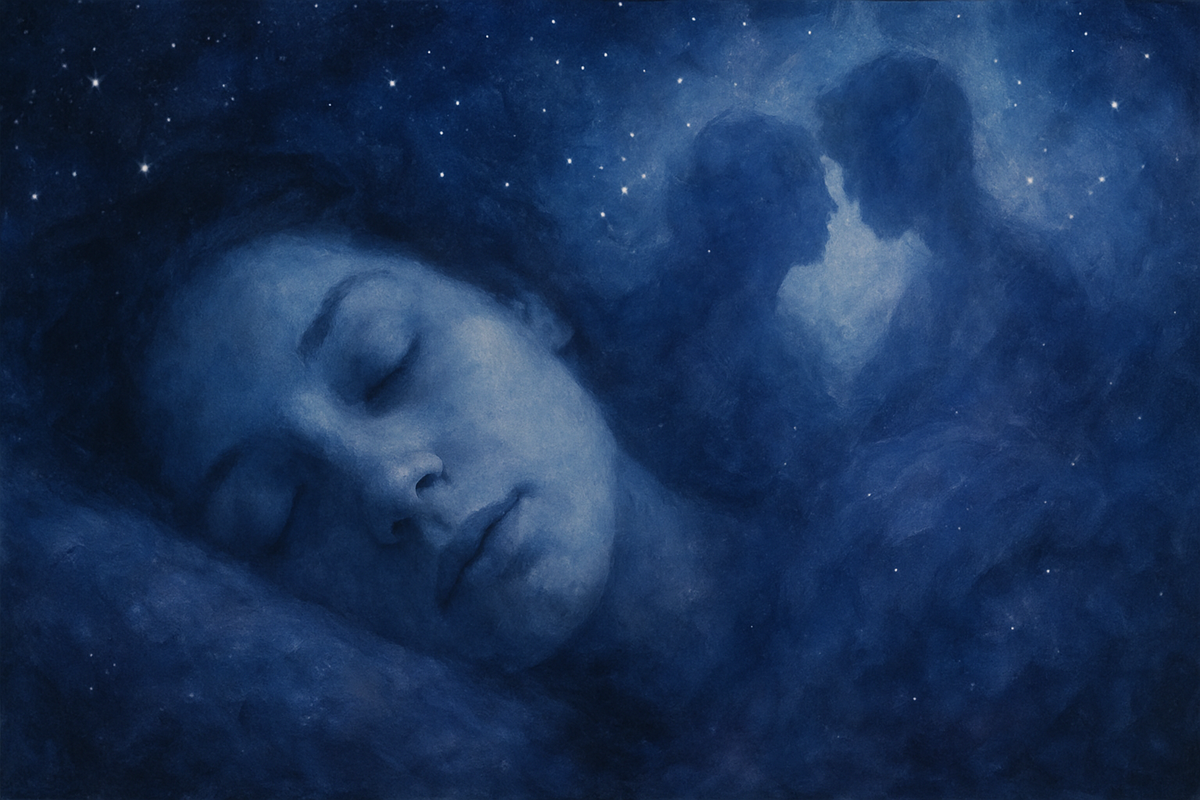 Dreamlike image symbolizing dreams of connection and reunion