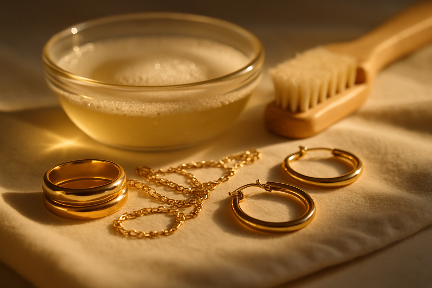 How to Clean Gold Jewelry at Home: Safe, Easy Methods