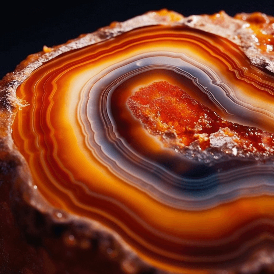 Agate Macro Photo