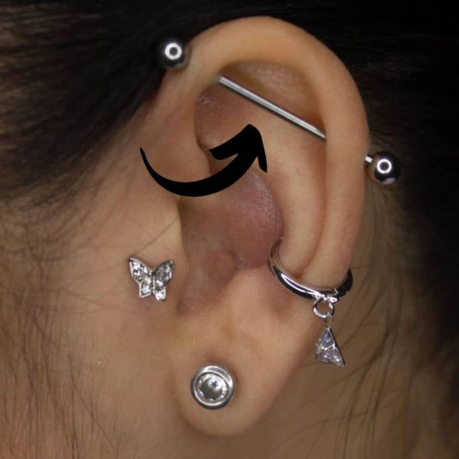 Scaffold Piercing