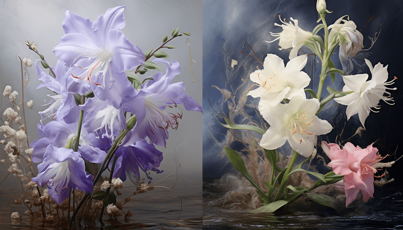 July’s Birth Flowers: Larkspur and Water Lily