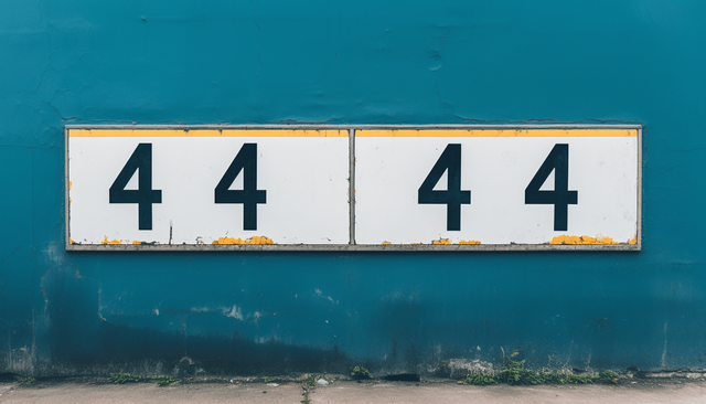 Angel Number 4444: Understanding Its Divine Message
