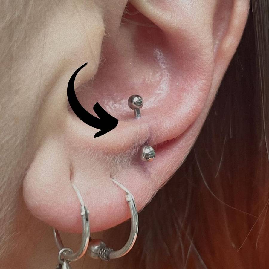 Anti-Tragus Piercing