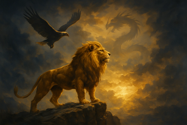 12 Symbols of Bravery: Lion, Eagle, Dragon & Sword Meanings