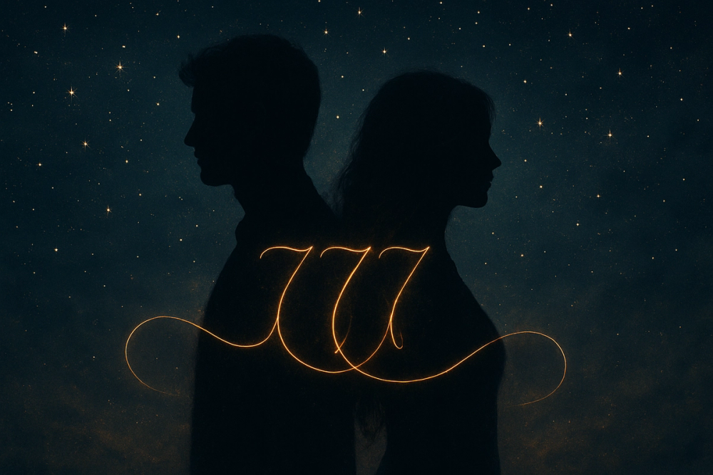 Twin flame connection illuminated by angel number 777 energy