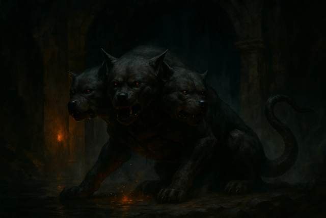 Cerberus: The Three-Headed Guardian of the Underworld