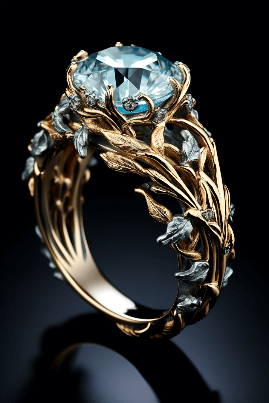 Aquamarine Ring