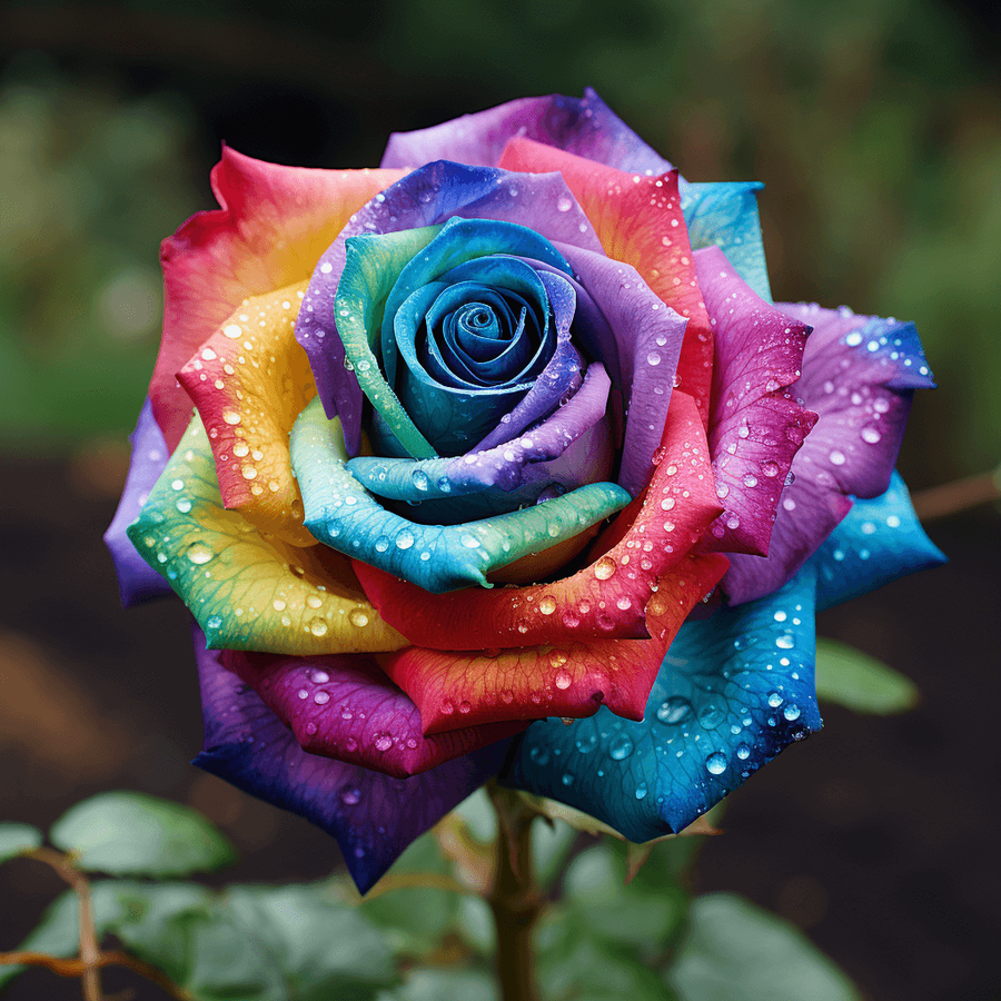 Rainbow Rose