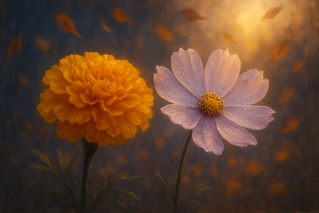 October Birth Flower Reveal: The Depth and Beauty of Marigold & Cosmos
