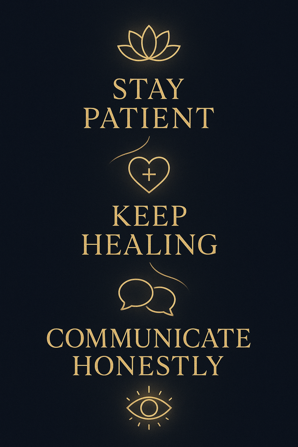 Infographic showing four steps to take when angel number 0707 appears for twin flames