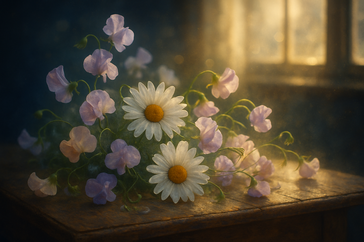 April Birth Flower: Daisy & Sweet Pea – Symbols of Innocence and Delight