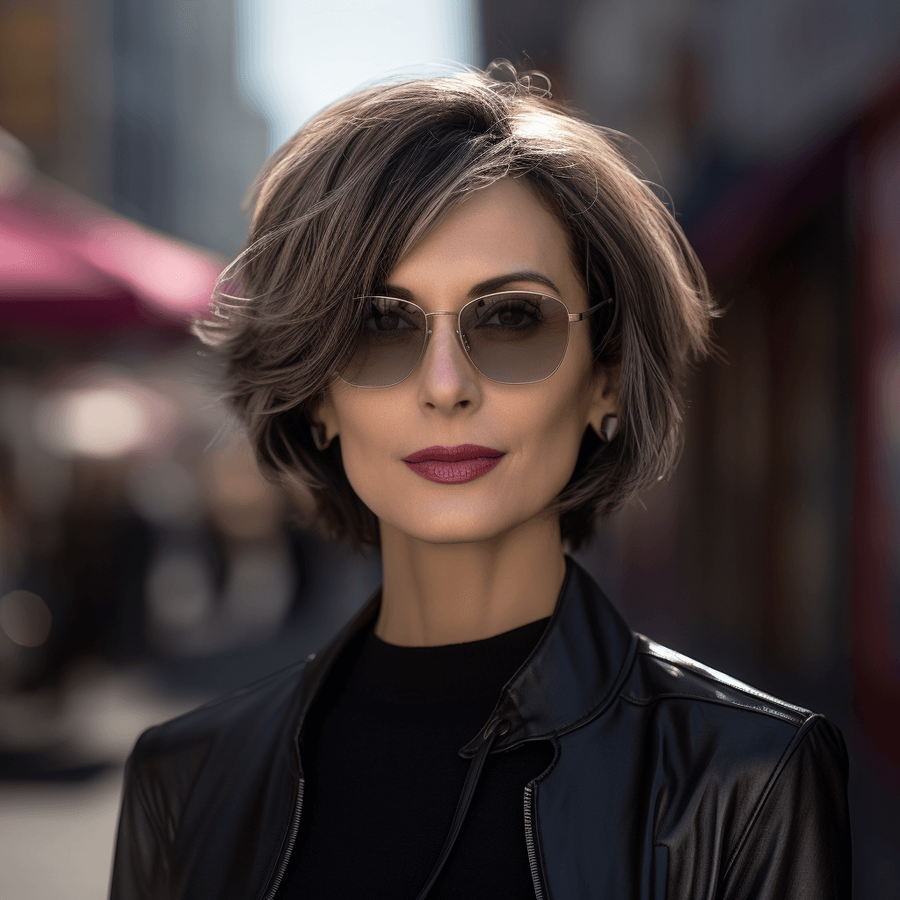 Chin Length Bob Cut