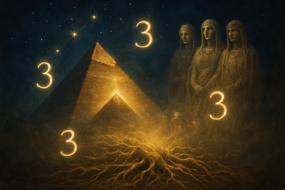Ancient civilizations and the mystical significance of triple numbers