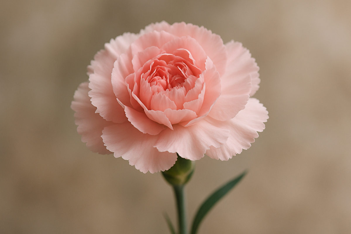 Pink carnation, the birth flower for January