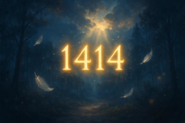 Angel Number 1414 Meaning: Symbolism & Spiritual Message
