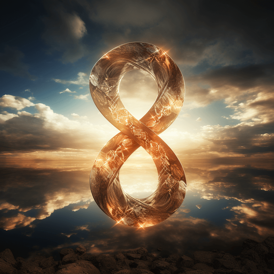 Artistic representation of Double Infinity