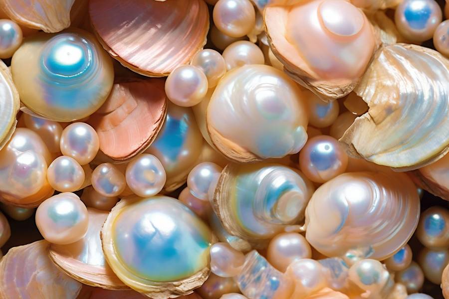 Mother of the Pearl Close Up